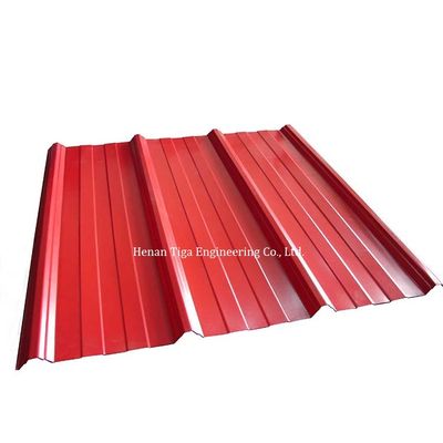 trapezoidal PPGL roofing sheet