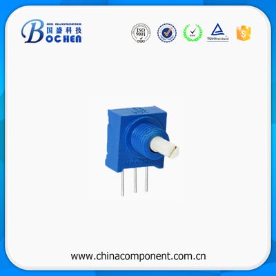 5mm square dipped industrial sealed cermet trimming potentiometer 3386P-3 with knob