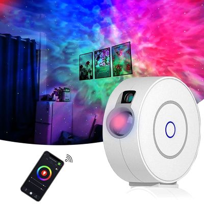 New Tuya Smart Life Star Projector Light Work With Alexa Google Home Colorful Starry Projector Light