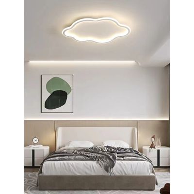 Living room light modern simple atmosphere led ceiling light bedroom master home with large lighting