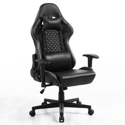 Home office computer games reclining lifting rotating gaming chair
