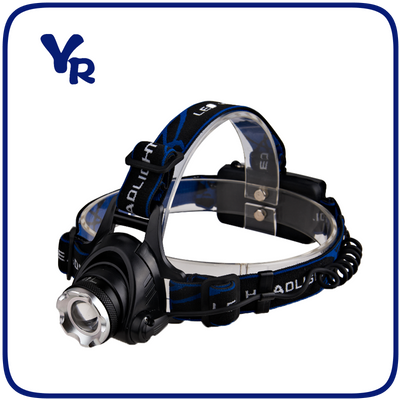 5W Zoomable Aluminum Rechargeable LED Headlamp