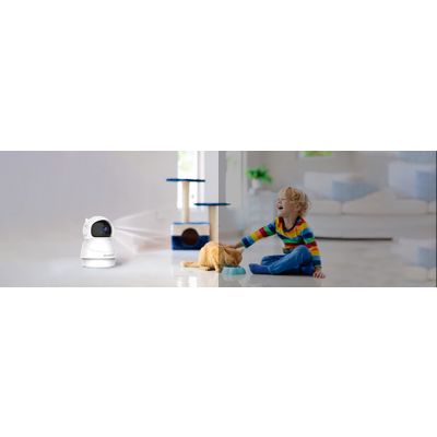 PB220 2.0MP Wifi Pan Tilt Home Security Ip Camera With IR Night Vision