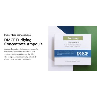 DMCF Concentrated Purifying Ampoule - soothing effect for problem skin