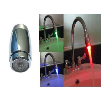3 color changing led faucet light