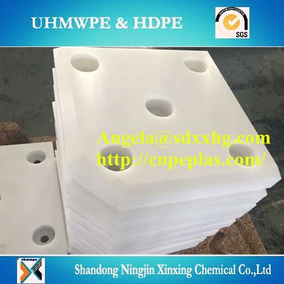 White color UHMWPE ( PE 1000 ) resin fender panel