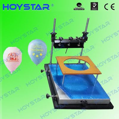 desktop balloon manual silk screen printing machine