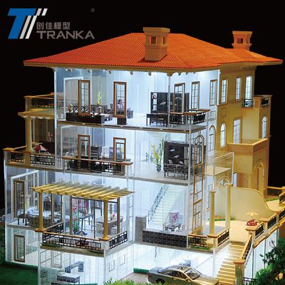 Architectural model making , residential villa model building