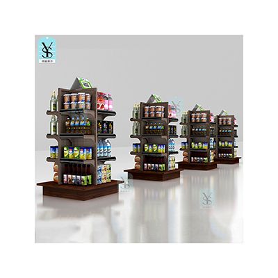 New fashion 4 ways display stand floor stand