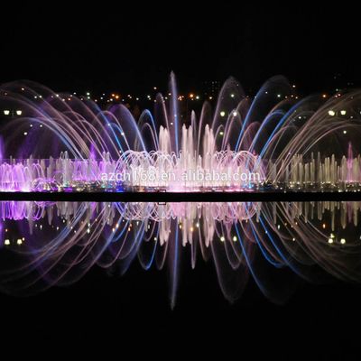 Outdoor Music Dancing Water Fountain With Colorful Led Lights