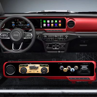 Car Radio LCD Dashboard Car Digital Instrument Cluster for Jeep Wrangler JL 2018-2020