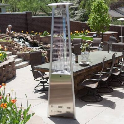 Glass tube Tower type patio heater