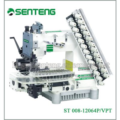 ST 008-12064P/VPT 12 NEEDLES PIN TUCKING INDUSTRIAL SEWING MACHINE PRICE