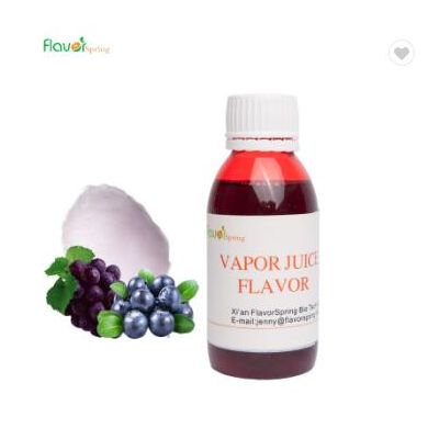 High quality cotton candy blueberry and grape vape juice mix flavor concentrate liquid