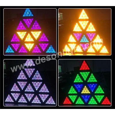Triangle Led Matrix background light