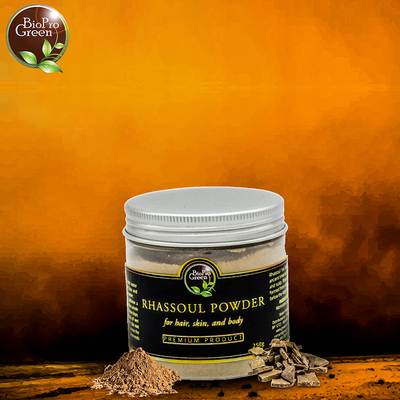 Moroccan high quality smooth body skin care cosmetic ghassoul clay powder for female