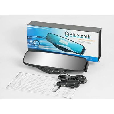 Bluetooth Rearview Mirror Handsfree Car Kit