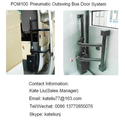 Pneumatic Outswing/rotary plug Bus Door System for bus and coach,pneumatic plug door(POM100)