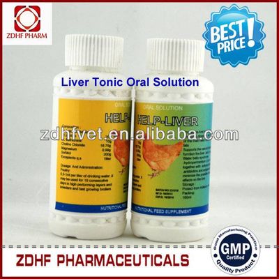 Poultry nutrition supplement Liver tonic solution for chickens immune