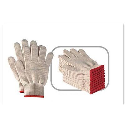 7 Gauge /10 Gauge Knitted Safety Cotton Glove China Manufacturer