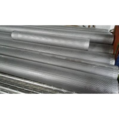 Fiter Element Straight Seam Water 304 Perforated Metal Welded Tubes Air Center Core Pipe Water Filte