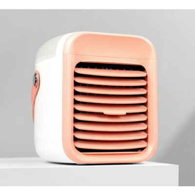 Mini Portable Air Cooler Air Conditioner 7 Colors LED USB Personal Space Cooler Fan Air Cooling Fan