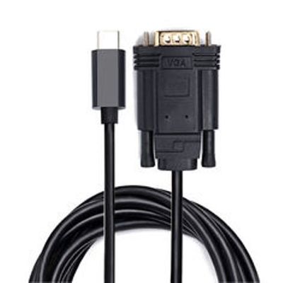 6.6ft / 2m 3.1 Standard Usb Type-C Cable To Vga For Made Cable Adapter