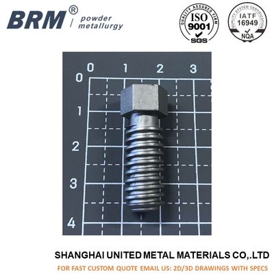 Machining steel screw CNC fasten component