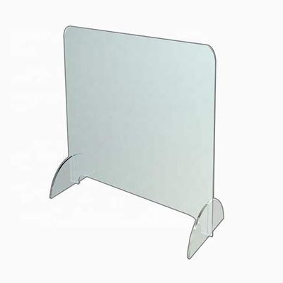 Desktop Plexiglass Sneeze Guard Countertop Germ Barrier Acrylic