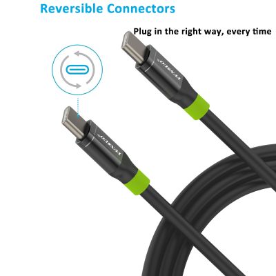60W Extension Cable PD Cable 5M USB C To USB C 10M Type C PD Fast Charging Cord For Samsung Tablet