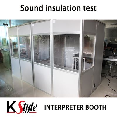 international meeting interpreter booth for 2 person