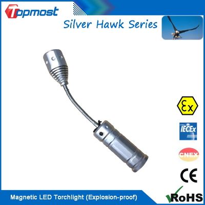 Magnetic LED Torchlight with ATEX IECEX Certificates