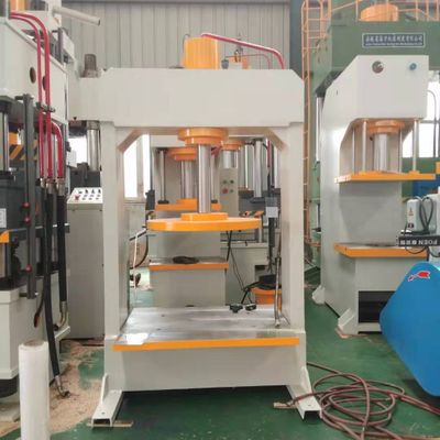100Ton Frame Hydraulic tyre press machine for solid forklift