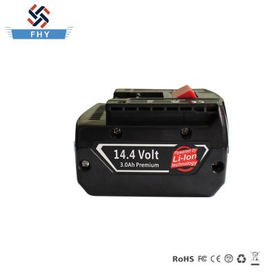 14.4V 4000mAh Li-ion Power Tool Battery Replacement for Bosch