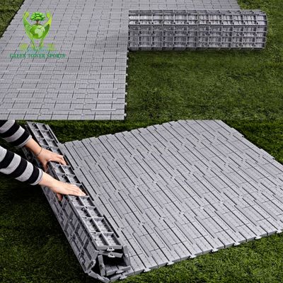 Plastic PP interlocking grass protective flooring