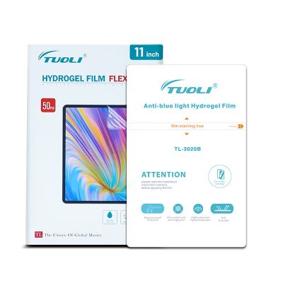 TUOLI TL3020B Anti-Blue TPU Hidrogel Film Sheet For Tablet Ipad Protecting Screen Protector