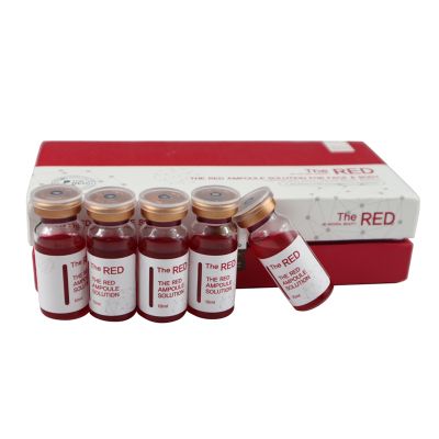 The Red Ampoule Solution for Face&Body Lecithin+Bromelain+Vitamin B12 ..