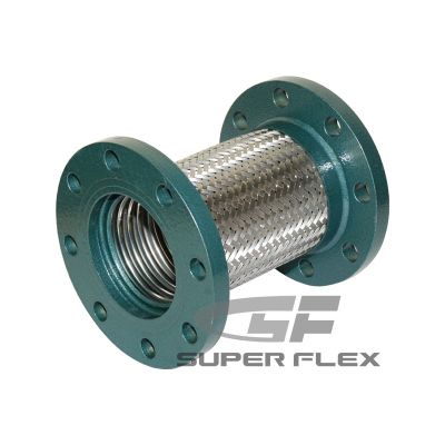 stainless steel flexible joint SF-600 - wire braid with flange