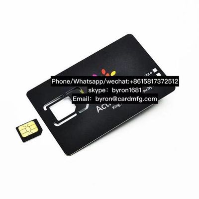 Blank Contact Smart Card JAVA 2G Telecom GSM SIM Card for gsm sim card 128KB 3-in-1 SIM usim card