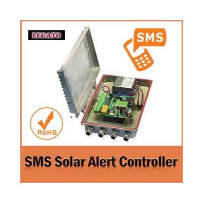 SMS Solar Alert Controller data logger