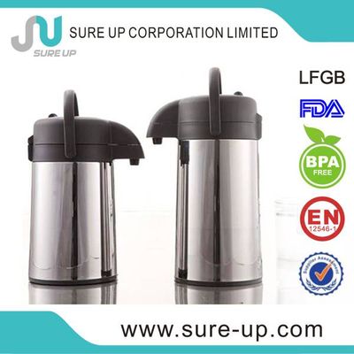 new design wholesale good quality glass lined coffee airpots 1.9 (AGUE)