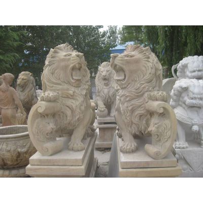 stone lions