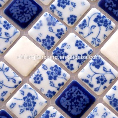 foshan factory mosaic tile,ceramic mosaic,Color glazed ceramic mosaic