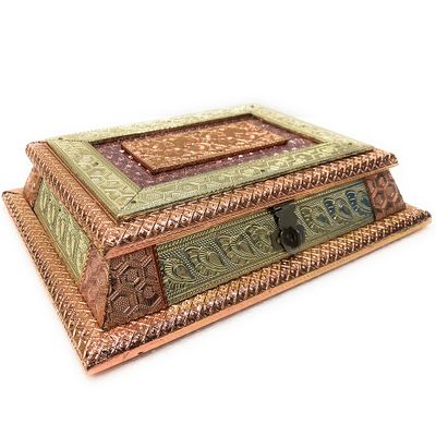 Antique Wooden Box - DFB-603 - (+91-9825225085)