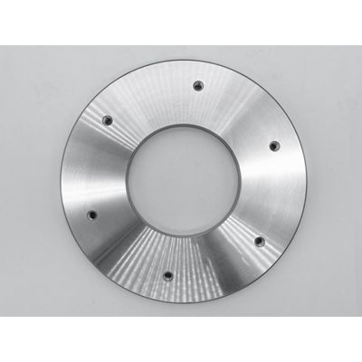 Loudspeaker parts: top plate clear zinc rack plating low carbon steel customized