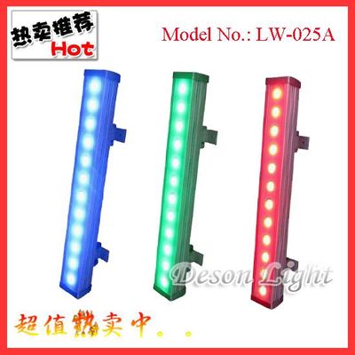 mdx 12pcs Tri-color RGB-IN-1 LED WALL WASHER LW-025A