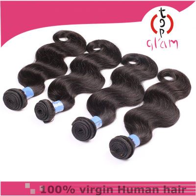 Human virgin hair extensions
