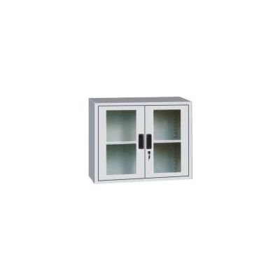 CBNT double swinging glass door small storage cabinet