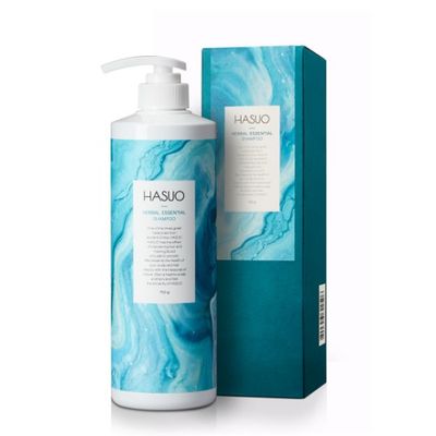 HASUO Herbal Essential Shampoo Korean hair beauty OEM ODM private label manufacturer