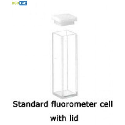 Fluorometer cells with lid